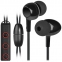Наушники с микрофоном (гарнитура) DEFENDER FREEMOTION B675, Bluetooth, беспроводные, черные с красным, 63675 - 1