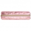 Пенал-косметичка BRAUBERG, экокожа, "Luxury", с эффектом позолоты, розовый, 21х5х6 см, 228997 - 2