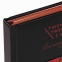 Ежедневник датированный 2022 МАЛЫЙ ФОРМАТ 100х150 мм А6, BRAUBERG "Chameleon", под кожу, черный/красный, 112931 - 6