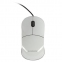 Мышь проводная SONNEN М-2241W, USB, 1000 dpi, 2 кнопки + 1 колесо-кнопка, оптическая, белая, 512634 - 1