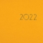 Ежедневник датированный 2022 А5 138x213 мм BRAUBERG "Select", балакрон, желтый, 112779 - 4