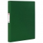 Папка на 2 кольцах BRAUBERG, картон/ПВХ, 35 мм, зеленая, до 180 листов (удвоенный срок службы), 228379 - 1