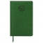 Ежедневник датированный 2022 А5 138x213 мм BRAUBERG "Favorite", под кожу, зеленый, 112733 - 3