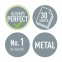 Дырокол металлический LEITZ "New NeXXT WOW", до 30 листов, перламутровый металлик, блистер, 50082001 - 4