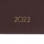 Еженедельник датированный 2022 МАЛЫЙ ФОРМАТ 95х155 мм, А6, BRAUBERG "Select", балакрон, коричневый, 112893 - 5