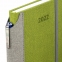 Ежедневник датированный 2022 А5 138x213 мм BRAUBERG "Mosaic", под кожу, карман для ручки, зеленый, 112798 - 5