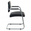 Кресло для приемных и переговорных CH-271N-V/SL/BLACK, экокожа, хром, черное, 1165891 - 2