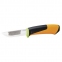 Нож для тяжелых работ с точилкой, FISKARS, трехкомпонентная рукоятка, напильник на лезвии, 1023619 - 2