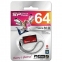 Флеш-диск 64 GB SILICON POWER Touch 810 USB 2.0, красный, SP64GBUF2810V1R - 3