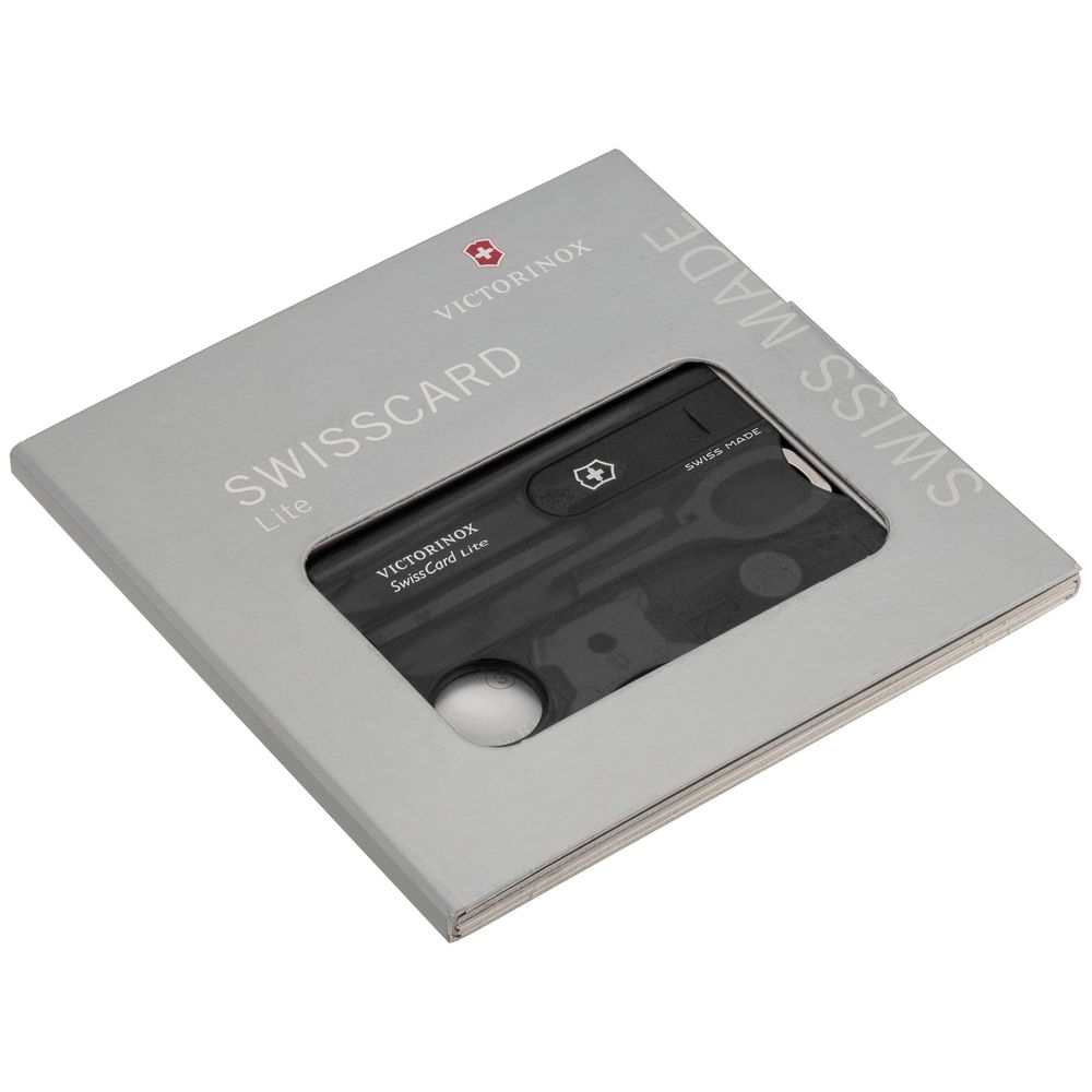 Набор инструментов SwissCard Lite, черный - 7