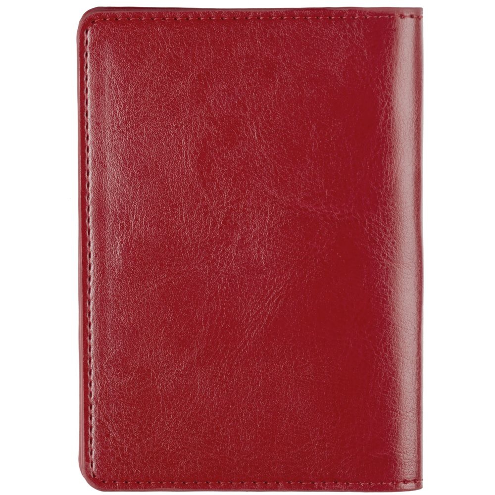 Обложка для паспорта Nebraska, красная - 1