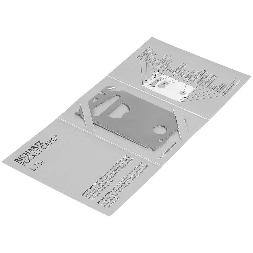 Мультиинструмент Pocket Card L 23+ - 8
