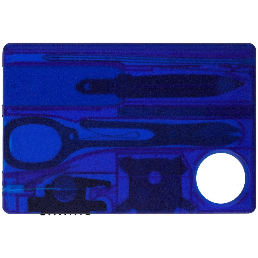Набор инструментов SwissCard Lite, синий - 3