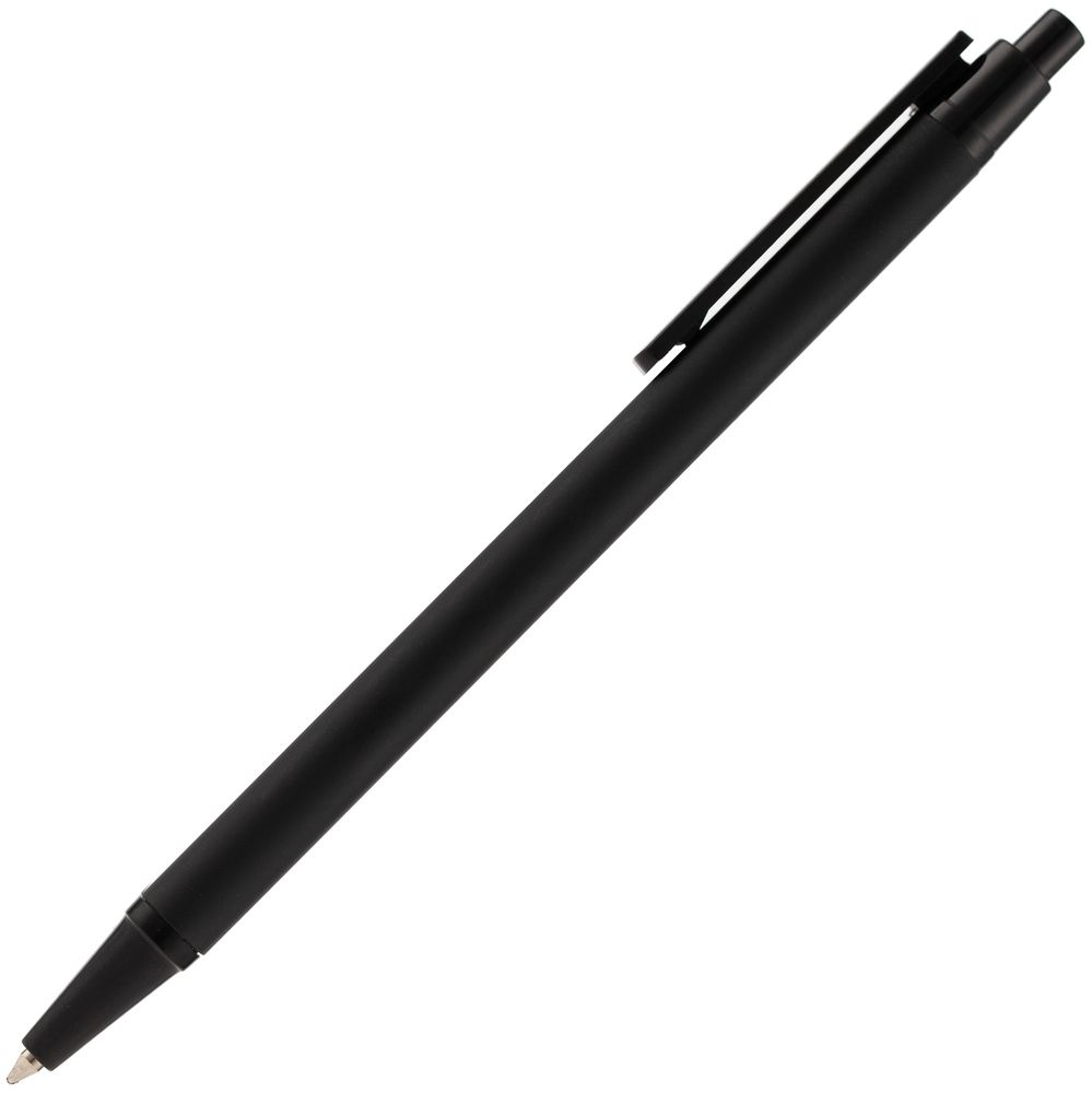 Ручка шариковая Button Up, черная - 3
