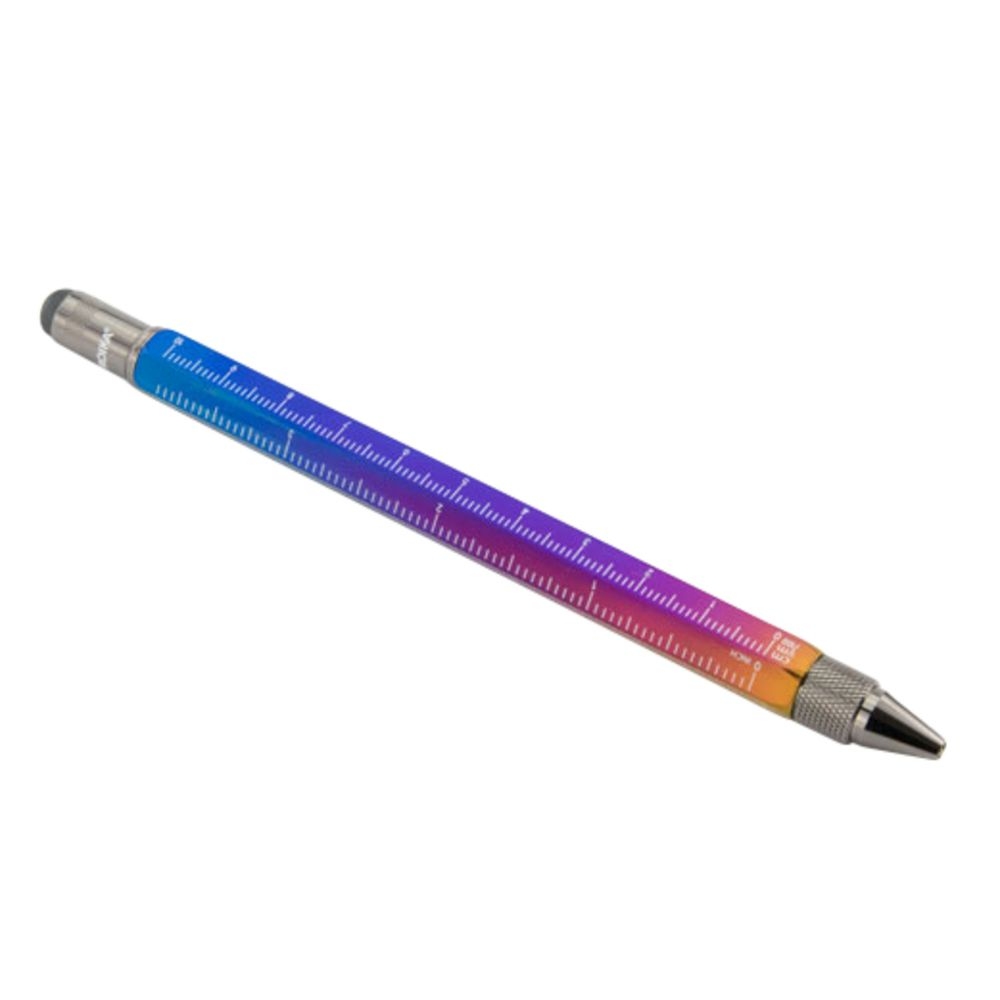 Ручка шариковая Construction Spectrum, мультиинструмент, радужная - 3