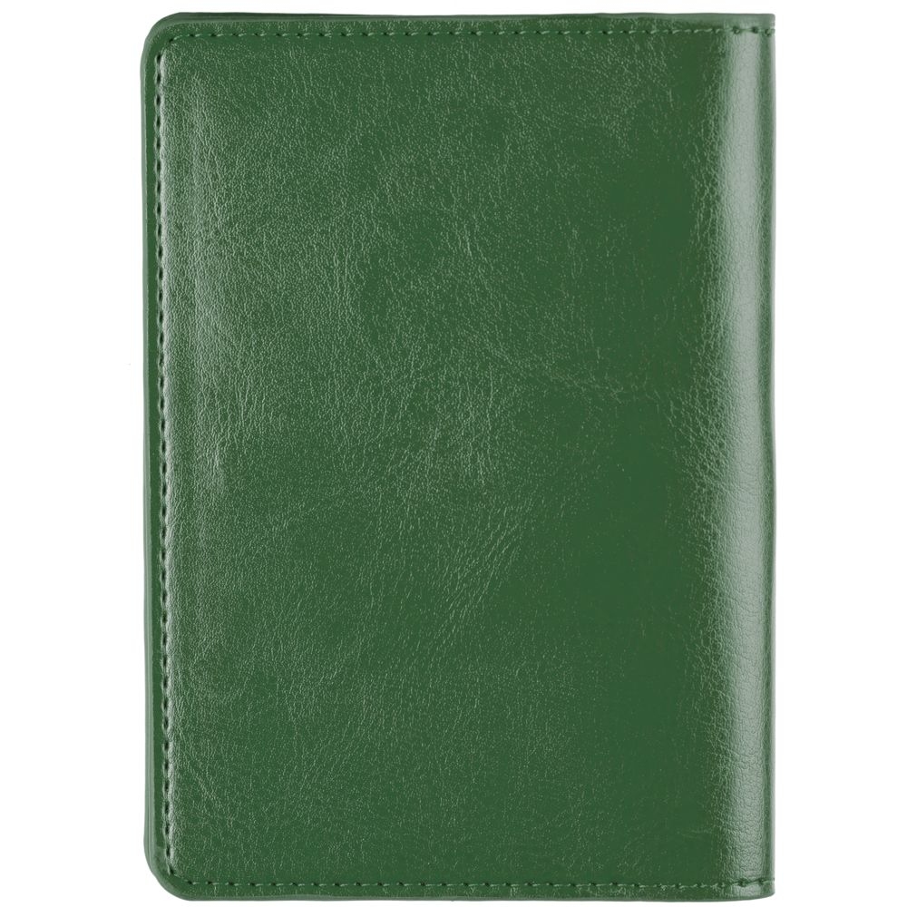 Обложка для паспорта Nebraska, зеленая - 1