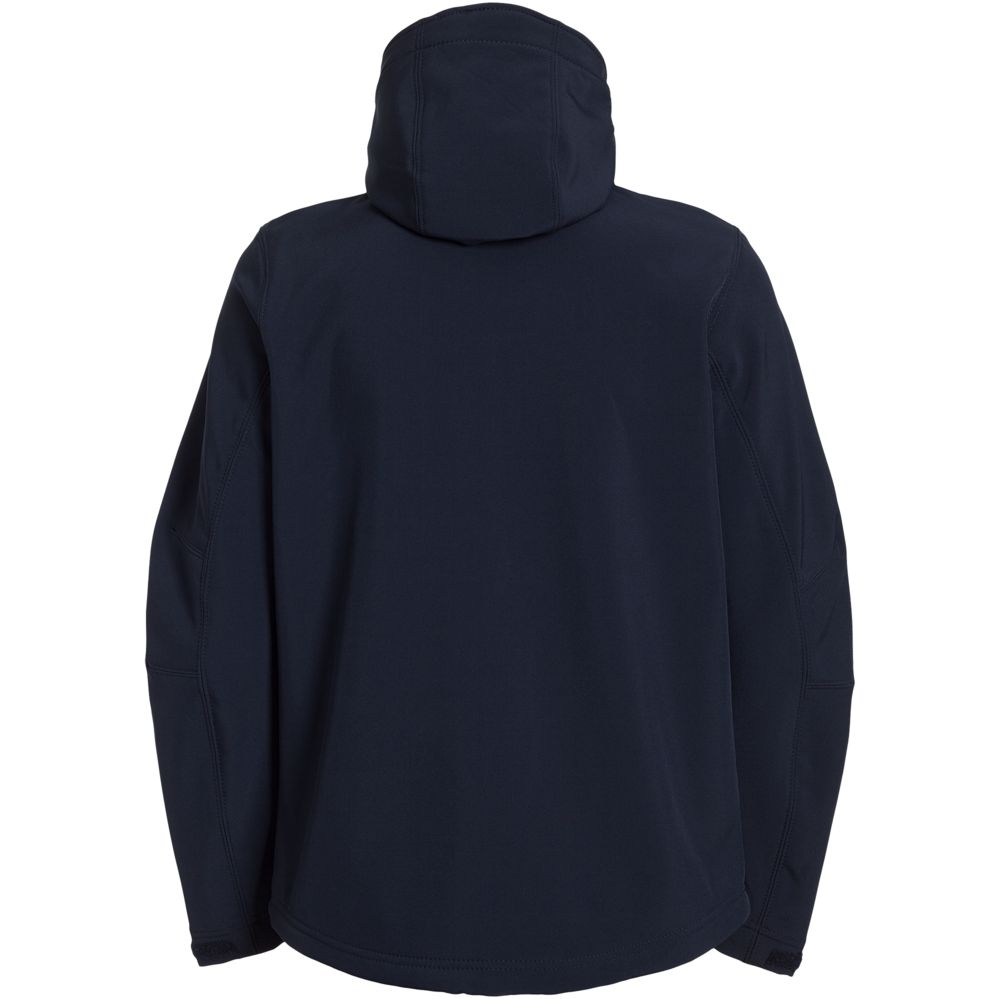 Куртка мужская Hooded Softshell темно-синяя - 5