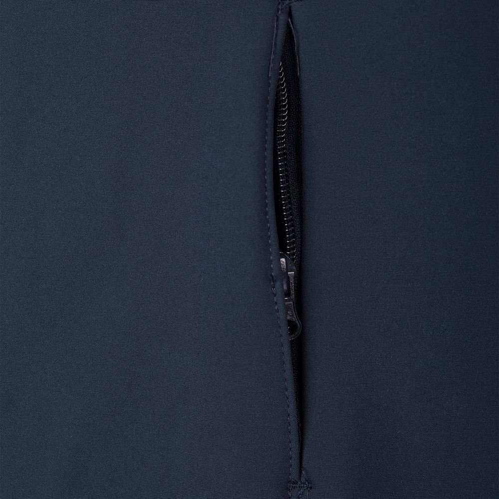 Куртка женская Hooded Softshell темно-синяя - 8