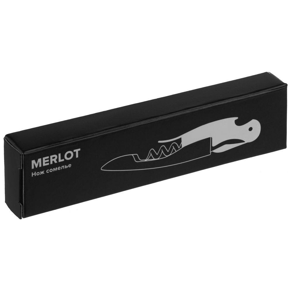 Нож сомелье Merlot, черный - 3