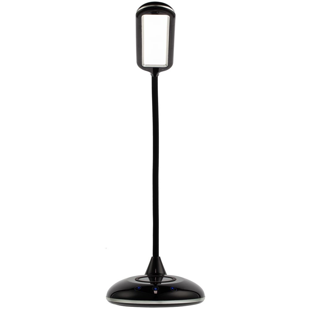 Лампа с беспроводной зарядкой Bright Helper, черная - 10