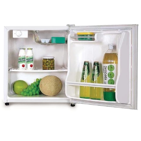 Холодильник DAEWOO FR-051A / FR-051AR, общий объем 59 л, без морозильной камеры, 44x45x51см, белый, FR-051A/AR - 1