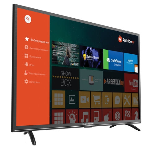 Телевизор THOMSON T49FSL5130, 49" (124 см), 1920х1080, Full HD, 16:9, Smart TV, Android, Wi-Fi, черный - 2