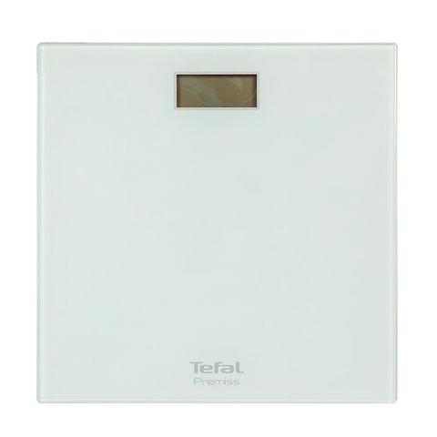 Весы напольные TEFAL PP1061, электронные, вес до 150 кг, квадратные, стекло, белые - 1