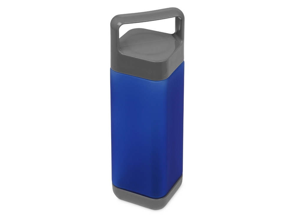 Бутылка для воды «Balk», soft-touch , синий/серый, поликарбонат - 406576