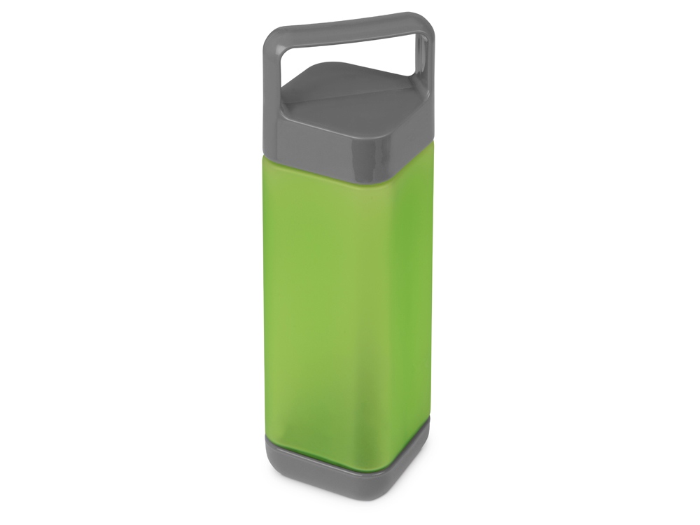 Бутылка для воды «Balk», soft-touch , зеленое яблоко/серый, поликарбонат - 406577