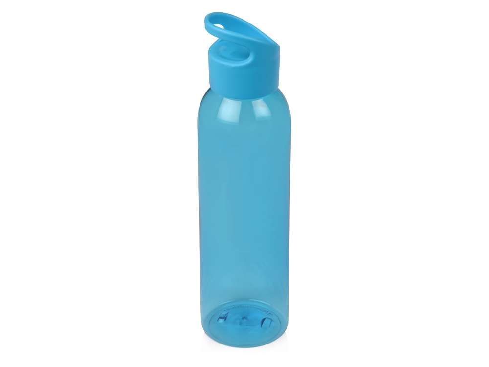 Бутылка для воды «Plain», голубой, пластик - 405950