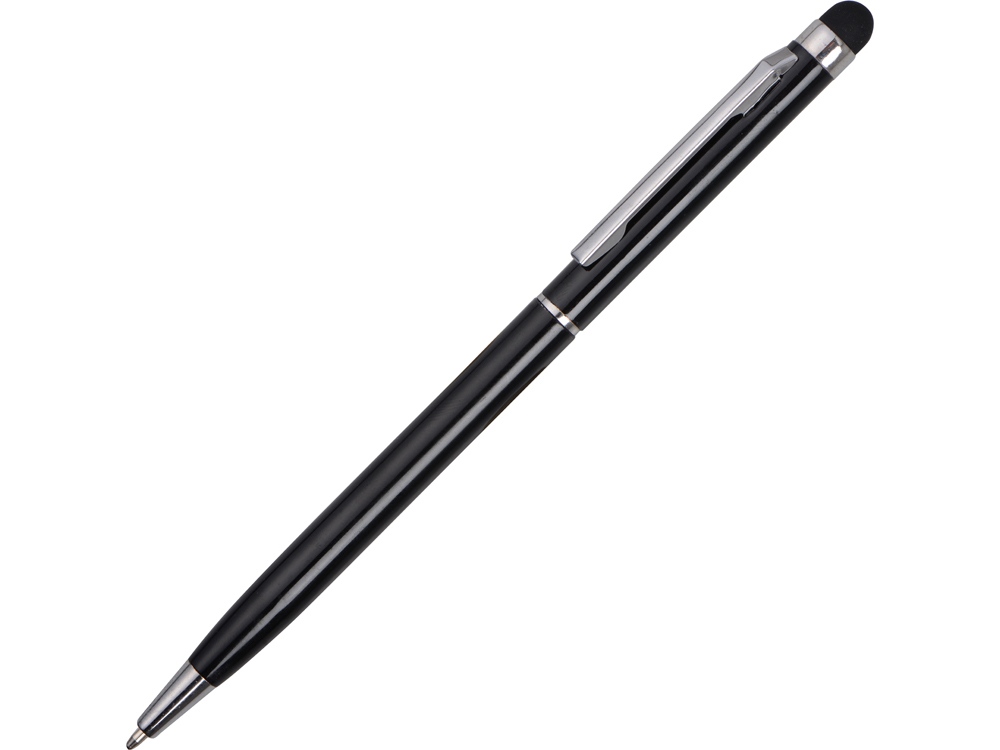 Ручка-стилус металлическая шариковая «Jucy», черный, металл