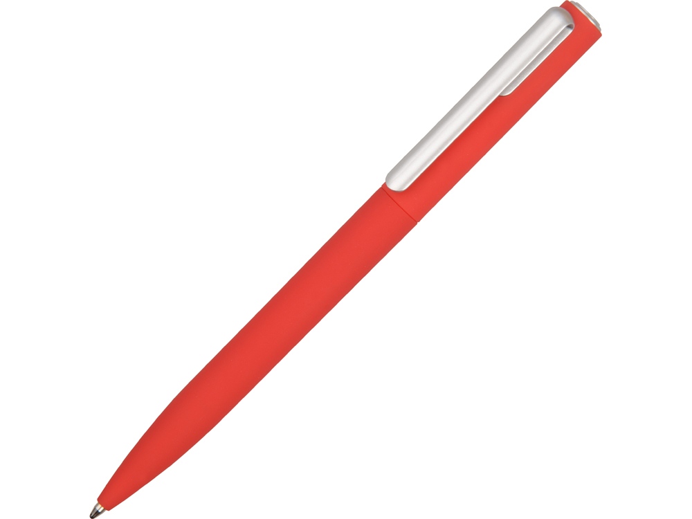 Ручка пластиковая шариковая «Bon» soft-touch, красный, пластик - 407261