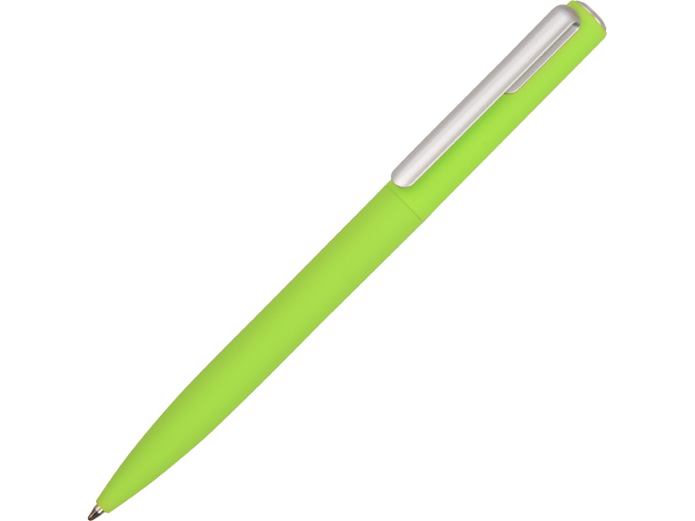 Ручка пластиковая шариковая «Bon» soft-touch, зеленое яблоко, пластик - 407262