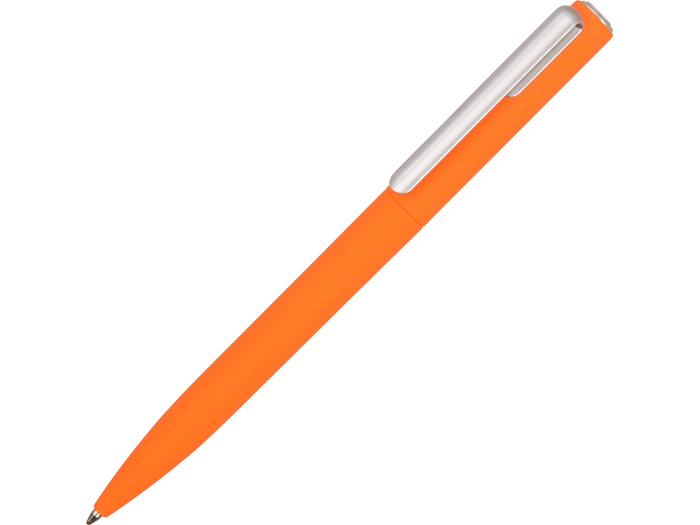 Ручка пластиковая шариковая «Bon» soft-touch, оранжевый, пластик - 407263