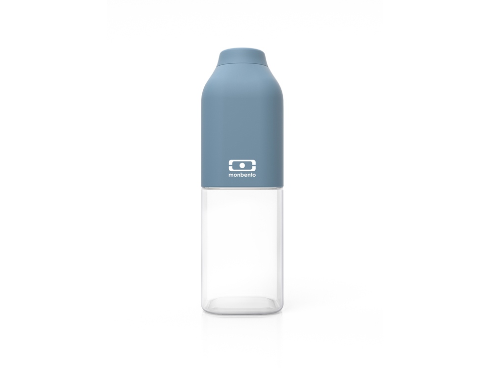 Бутылка спортивная «MB Positive», 500 мл, голубой (denim)/прозрачный, пластик Tritan - 407280