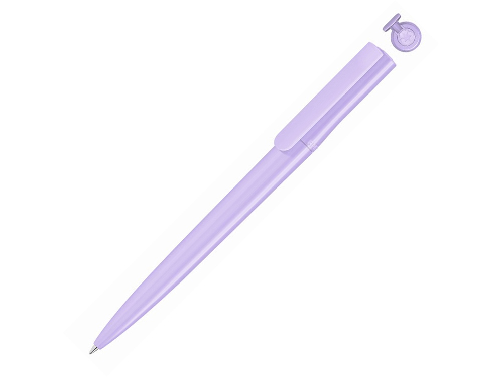 Ручка шариковая из переработанного пластика «Recycled Pet Pen switch», светло-фиолетовый, пластик