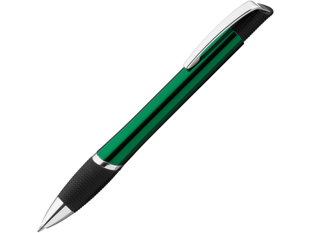 Ручка шариковая металлическая «Opera», зеленый, металл, каучук - 406425