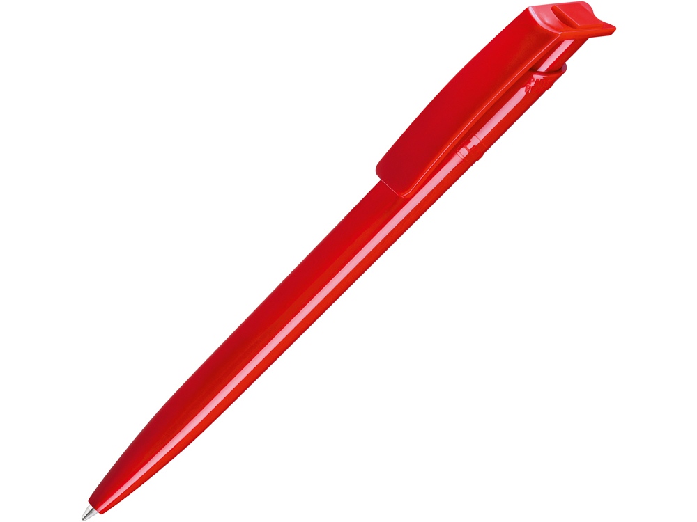 Ручка шариковая из переработанного пластика «Recycled Pet Pen», красный, пластик