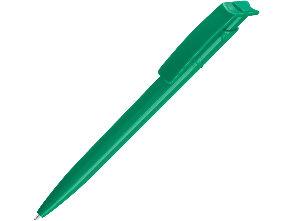 Ручка шариковая из переработанного пластика «Recycled Pet Pen», зеленый, пластик - 407583