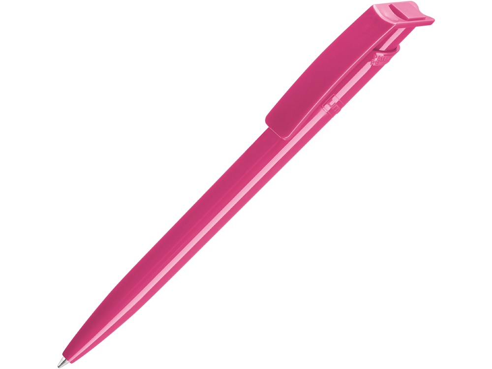 Ручка шариковая из переработанного пластика «Recycled Pet Pen», розовый, пластик - 407591