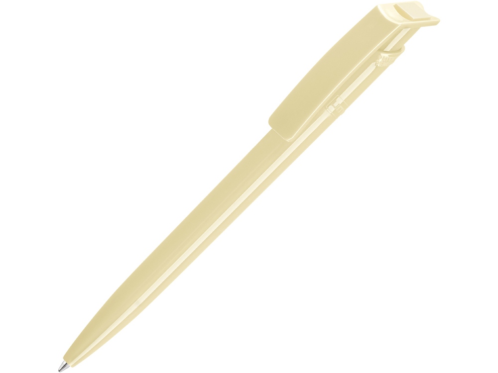 Ручка шариковая из переработанного пластика «Recycled Pet Pen», бежевый, пластик - 407594