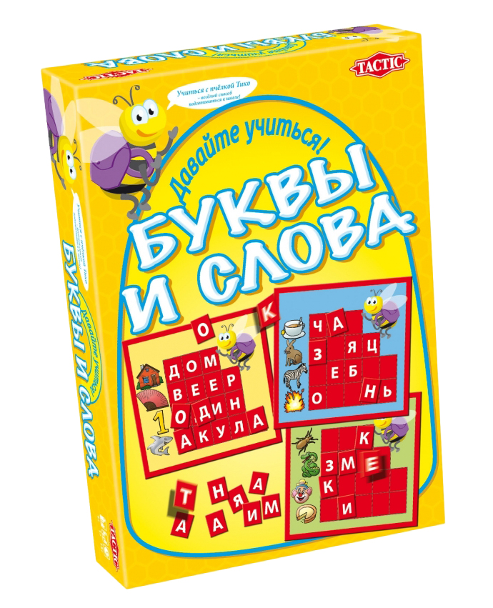 Настольная игра "Буквы и слова" Tactic - 209907