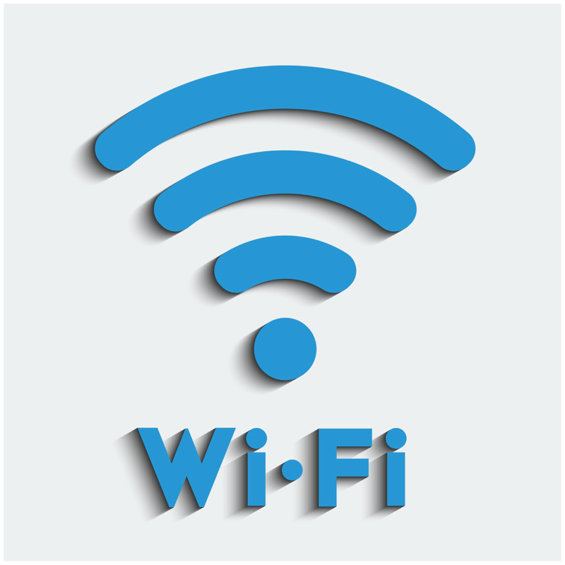 Знак информационный OfficeSpace "Wi-Fi", квадрат., 200*200мм, ПВХ - 410331