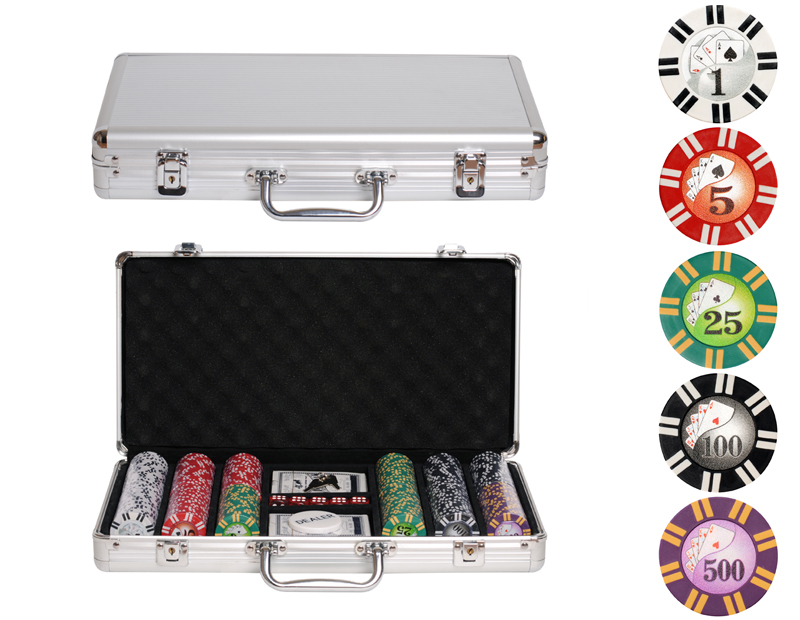 Набор для покера Royal Flush на 300 фишек - 209586