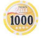 Фишки для игры в покер NUTS номиналом 1000 (25шт) - 209613