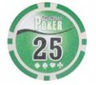 Фишки для игры в покер NUTS номиналом 25 (25шт)