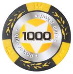 Фишки для игры в покер Black Stars номиналом 1000 (25шт)
