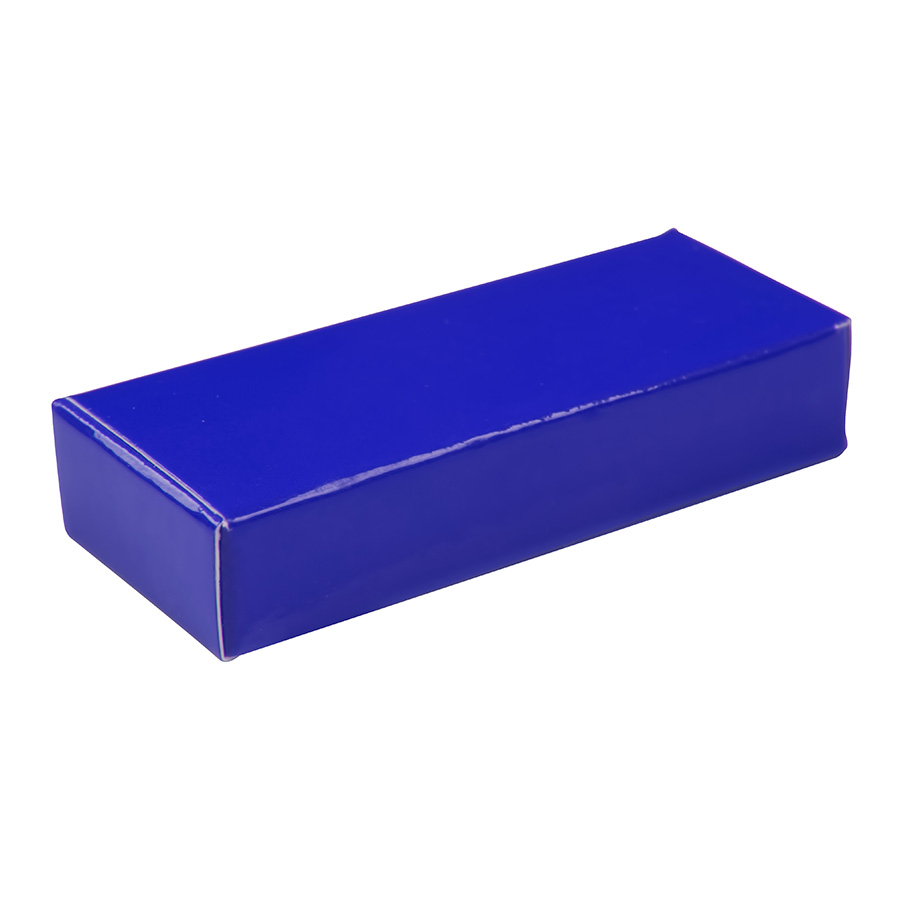 Подарочная коробка для флешки  HALMER, синий, картон, 6 x 1,2 x 2,5 см - 203621