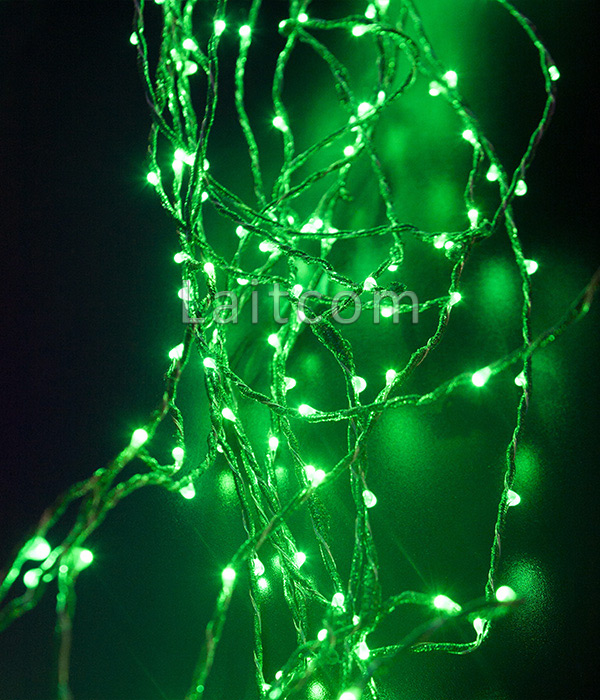 Гирлянда "Branch light", 1,5м., 12V, проволока, зеленый