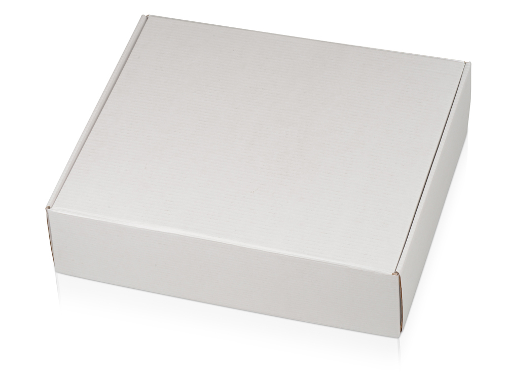 Коробка подарочная «Zand», XL белая, самосборная, 345 х 254 х 102 мм, картон